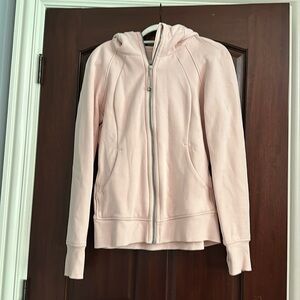 Lululemon full sip scuba light pink size 10